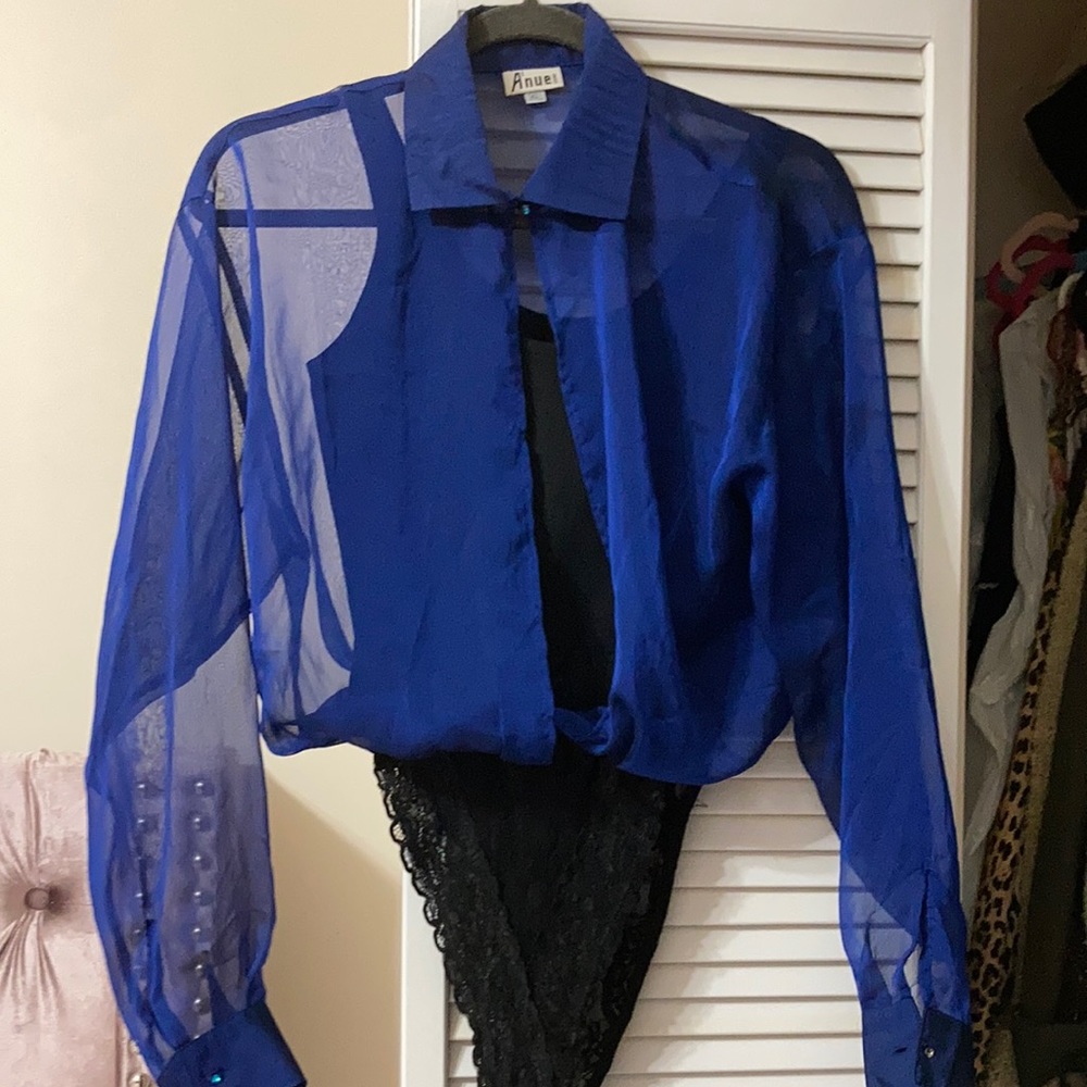 A’nue -lace body suit